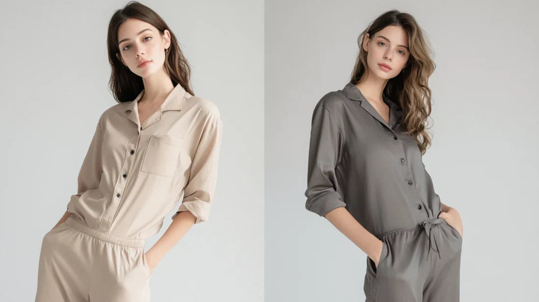 Pyjamas en coton pour peaux sensibles et nuits paisibles