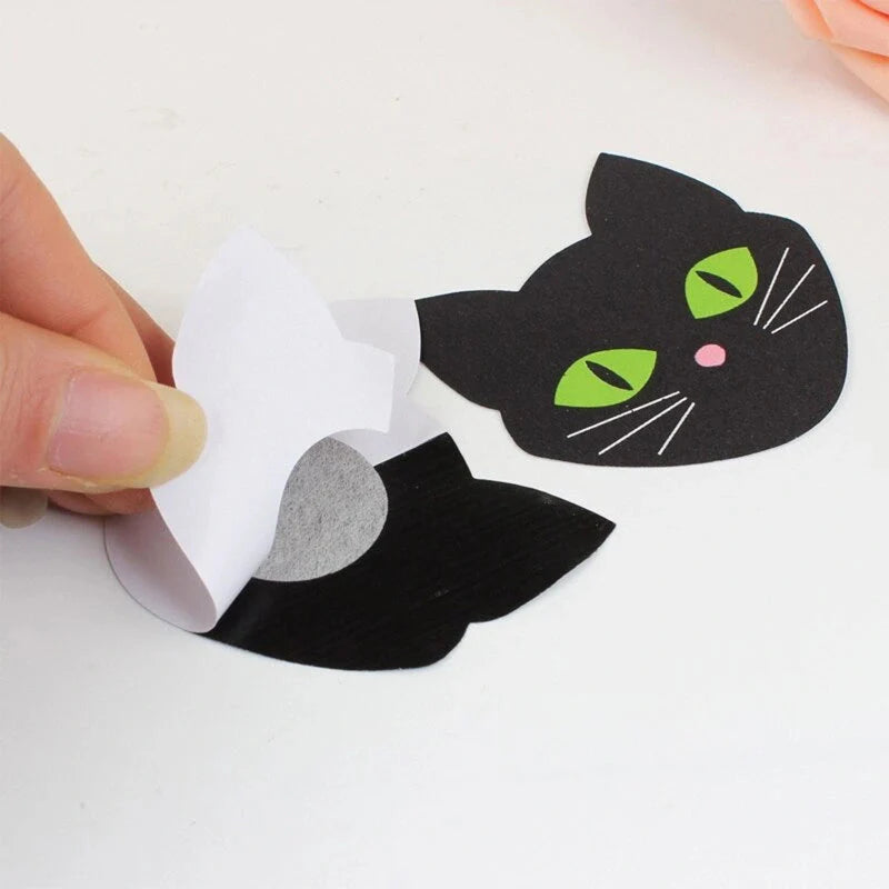 Cache-tétons chat led avec yeux lumineux pour un look