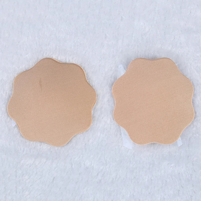 Cache-tétons contour naturel - pétales de peau