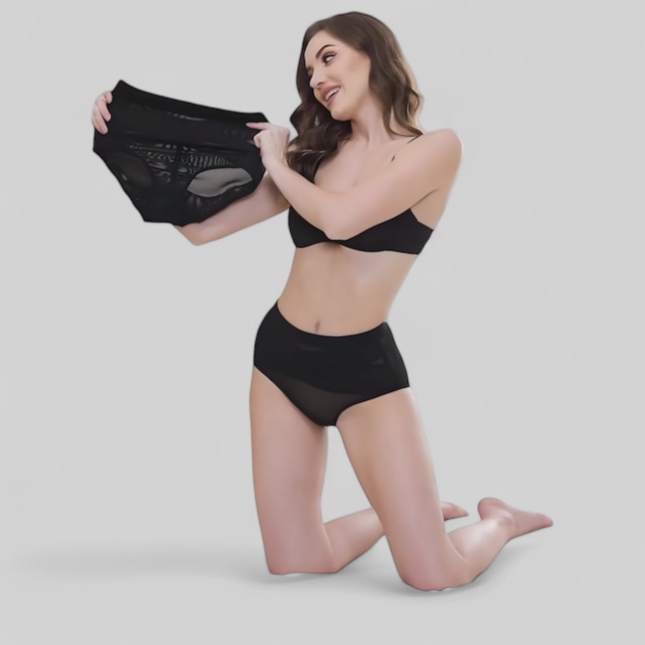Culotte sculptante gainante taille haute pack 2 pièces
