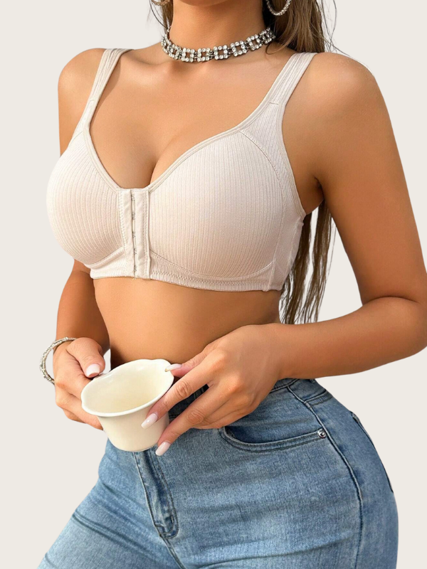 Soutien-gorge avec fermeture avant bonnets rembourrés
