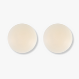 Cache-seins silicone peaux noires - Blanc / 1 Paire / 7cm