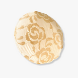 Cache-tétons dentelle en silicone - Beige