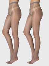 Collants satinés effet seconde peau - Bas transparents