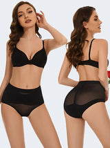 Culotte sculptante gainante taille haute pack 2 pièces