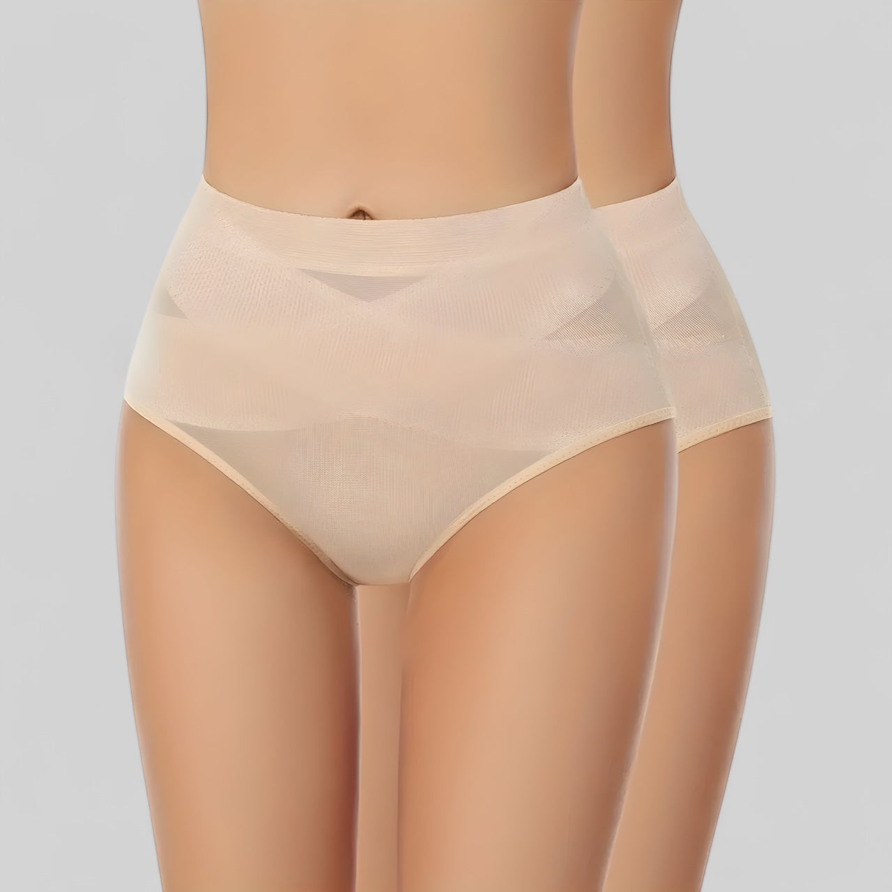 Culotte sculptante gainante taille haute pack 2 pièces