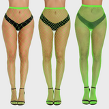Ensemble de 3 Collants filet - Mailles fines moyennes