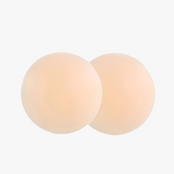 Pack 3 - cache-tétons silicone ultra-fins - Beige / 7cm