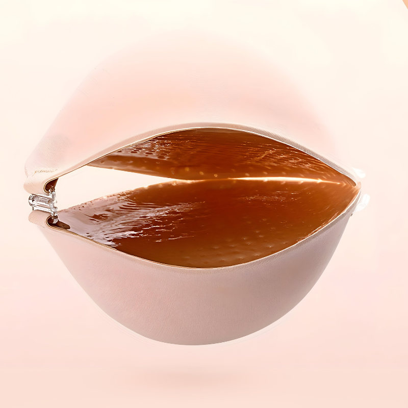 Soutien-gorge adhésif rembourré invisible avec clips