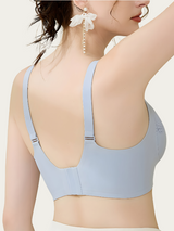 Soutien-gorge allaitement avec armatures de soutien - Bleu