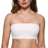 Soutien-gorge bandeau sans couture - Blanc / XS