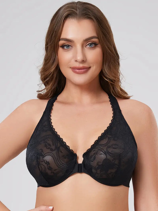 Soutien-gorge grande taille dentelle
