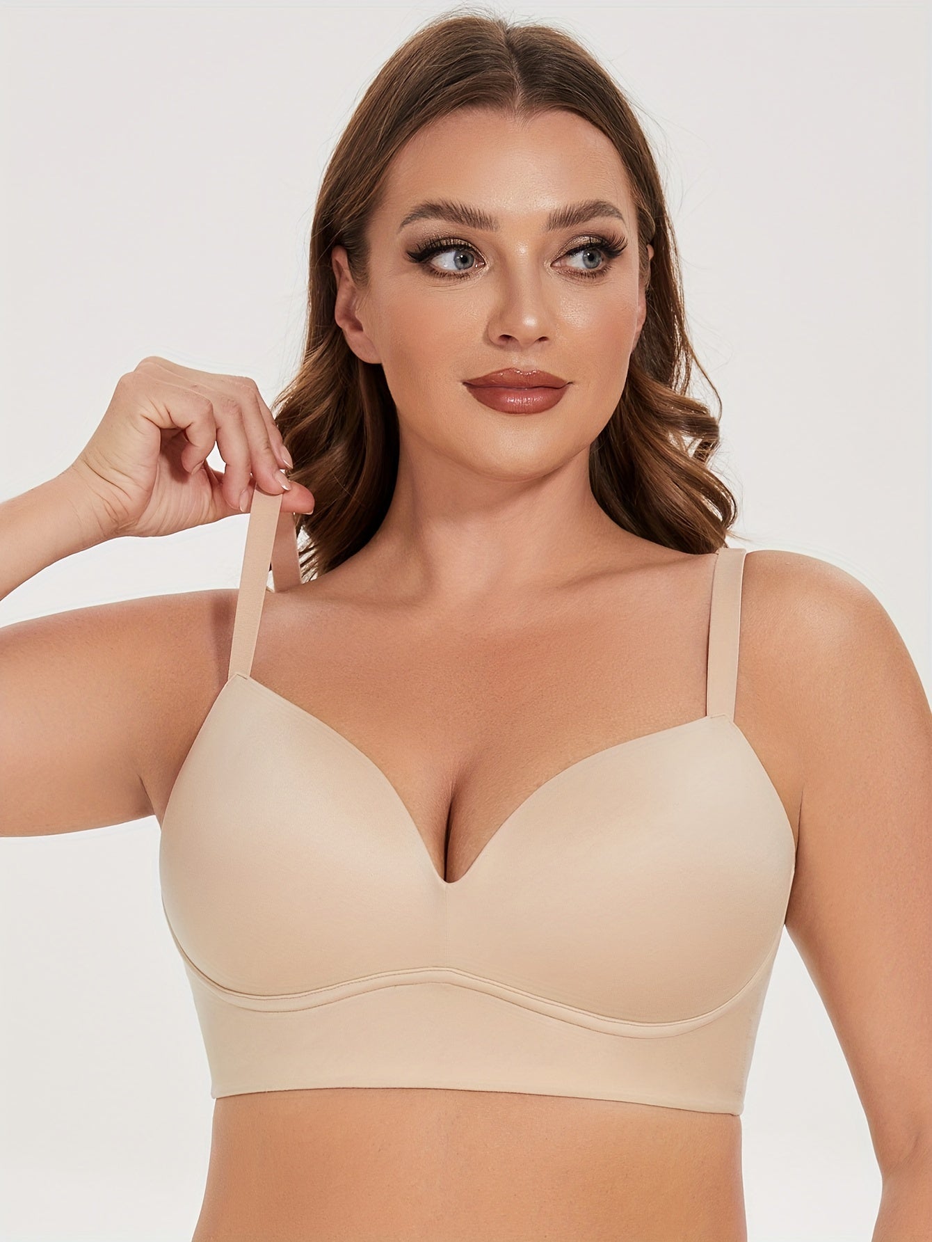 Soutien-gorge grande taille sans armature