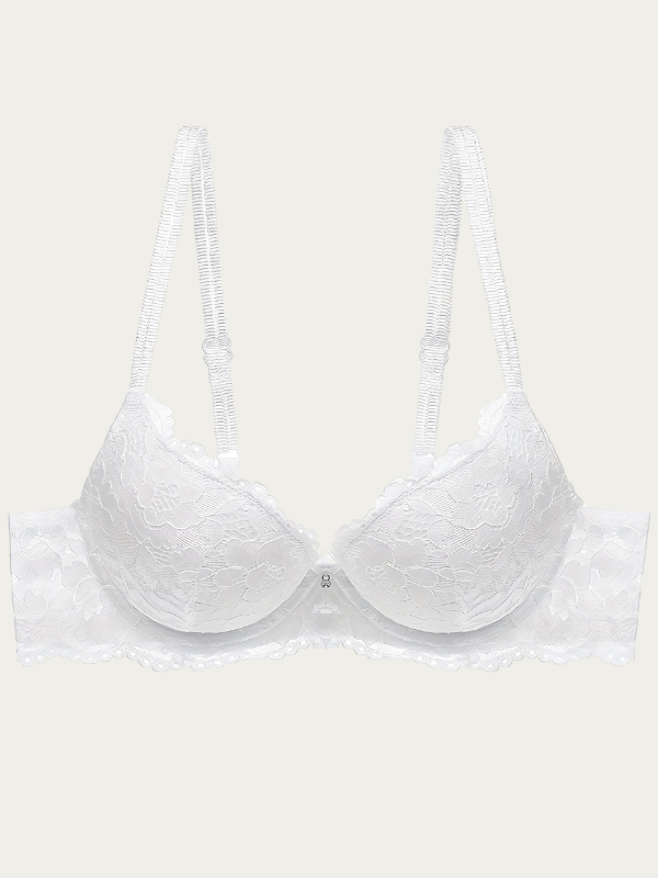 Soutien-Gorge push-up à effet volumateur - Blanc / 85A