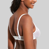 Soutien-gorge satiné sans couture avec armatures
